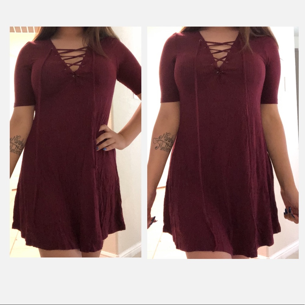 Comfortable going-out dress.
